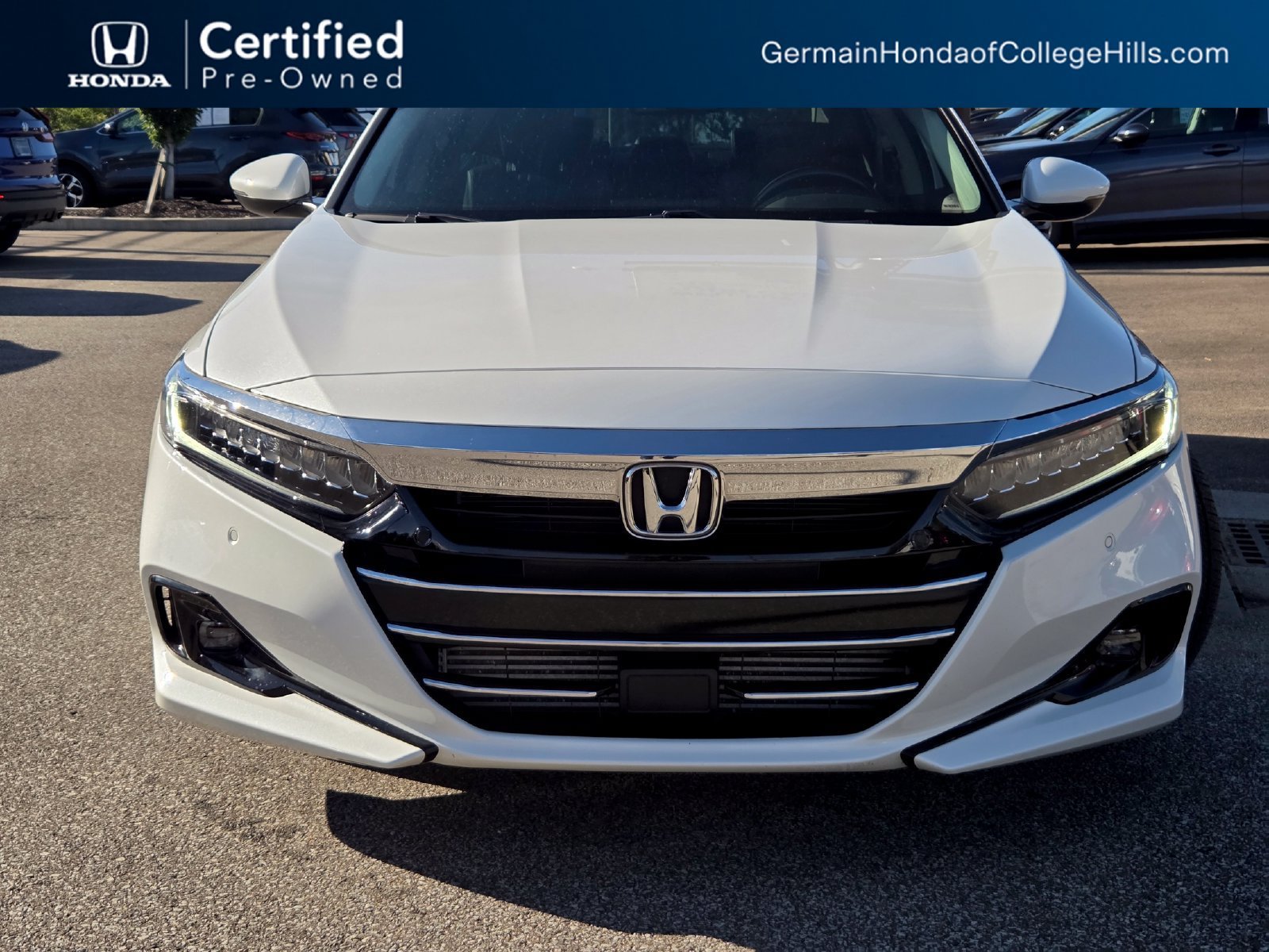 Certified Used 2021 Platinum White Pearl Honda 2.0T Touring image 67