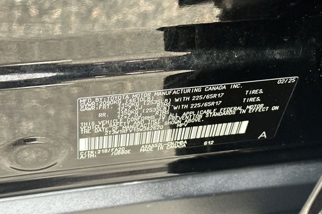 Certified Used 2025 Black Toyota XLE image 37