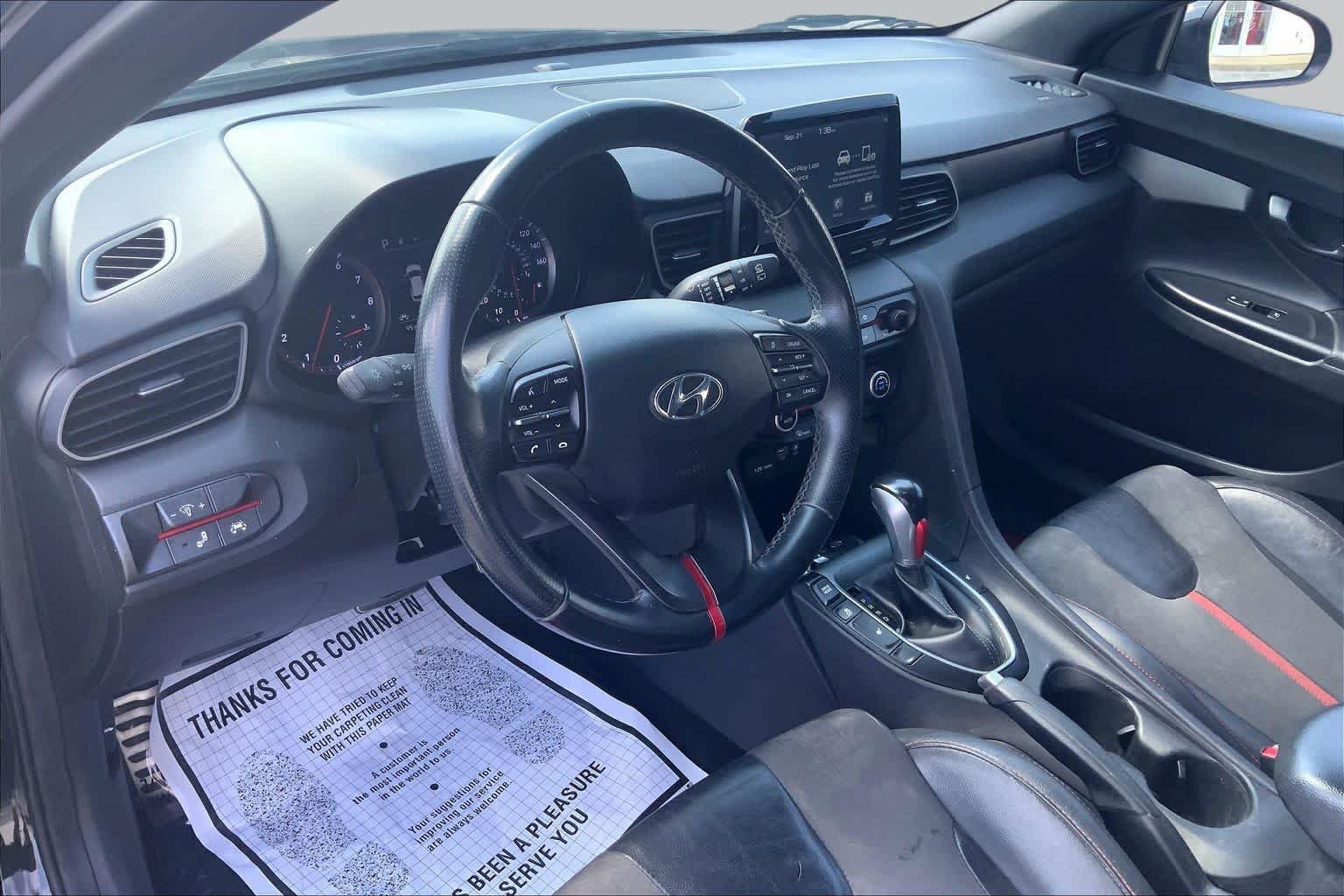 Certified Used 2020 Ultra Black Hyundai Turbo image 18