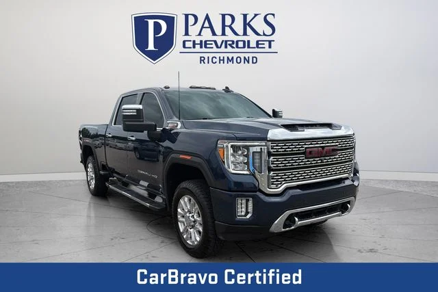 Certified Used 2022 Blue GMC Denali image 1