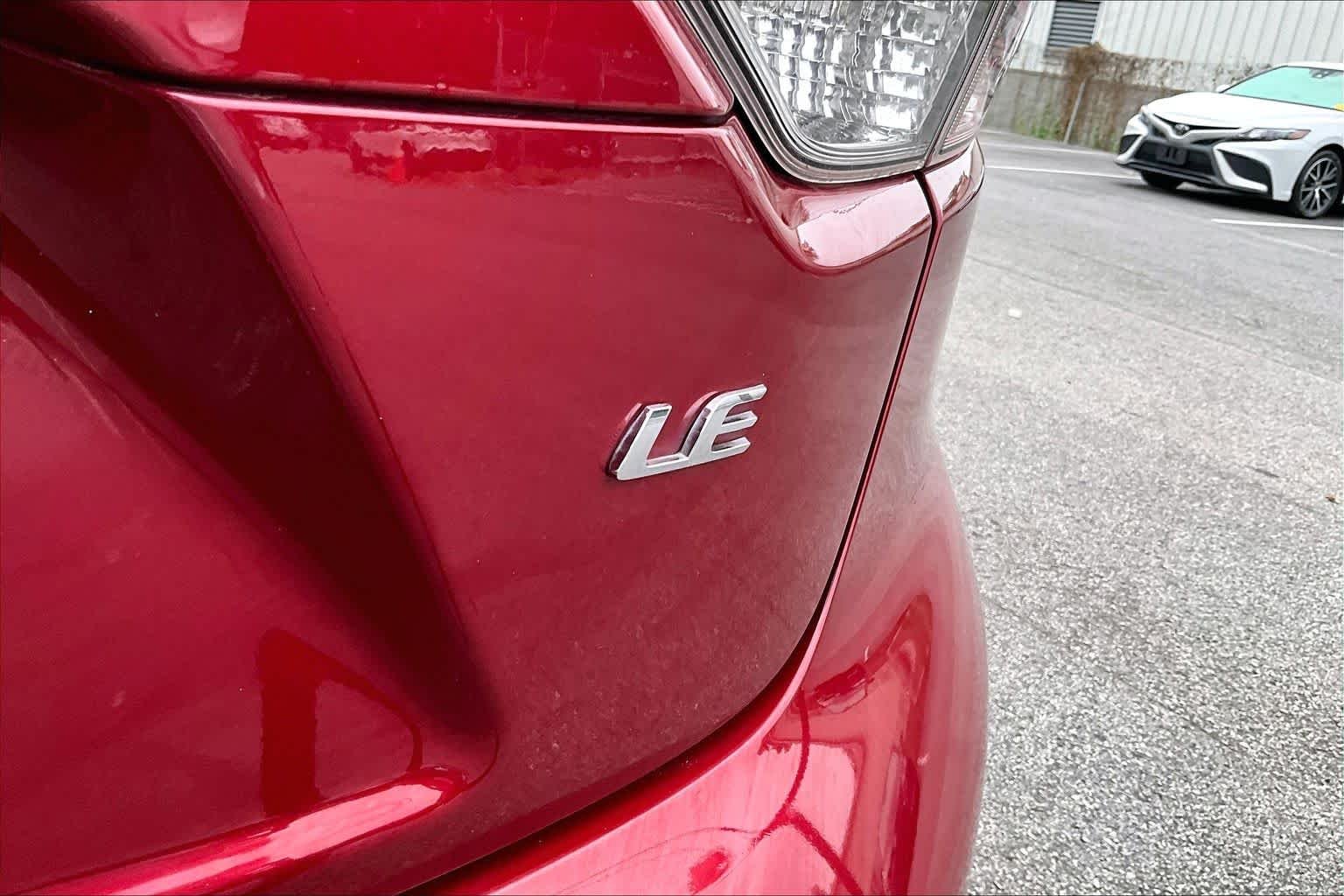 Used 2025 Ruby Flare Pearl Toyota LE image 10