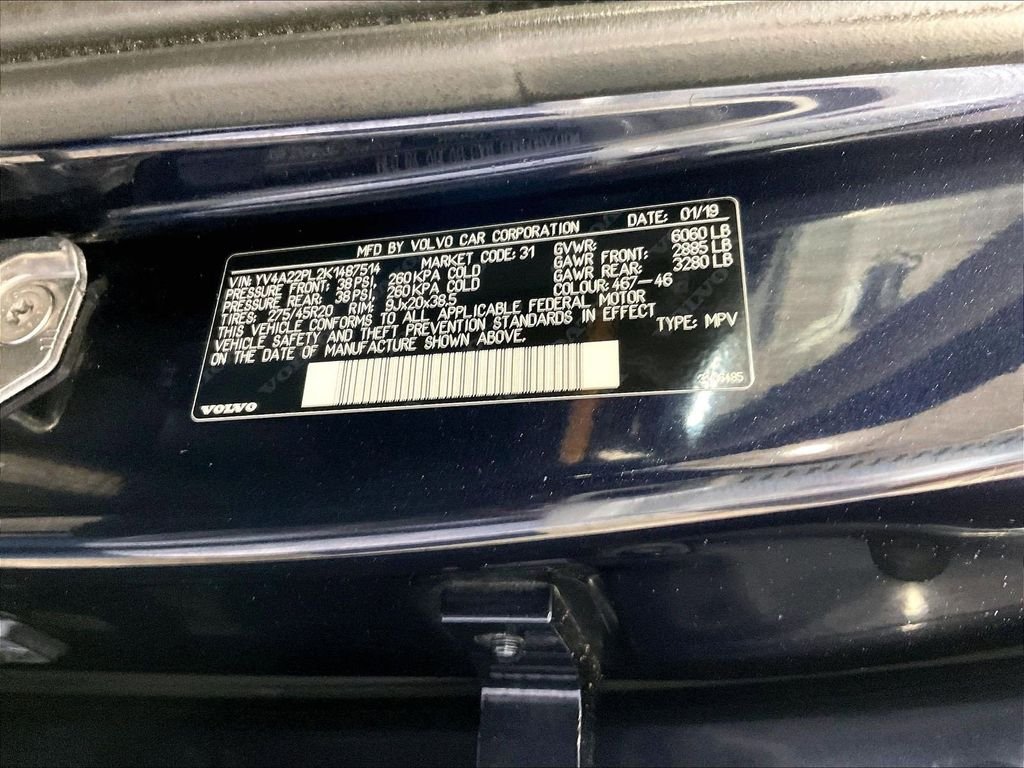 Used 2019 Blue Volvo T6 Inscription image 36