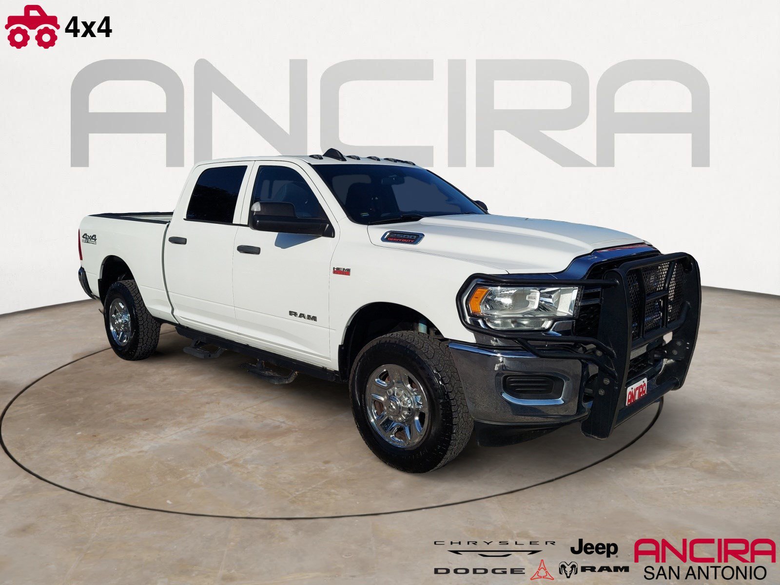 Used 2021 Bright White Clearcoat Ram Tradesman image 1
