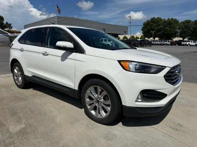 Used 2024 White Ford Titanium image 4