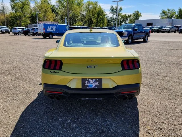 New 2025 Intense Lime Yellow Metallic Ford GT Fastback image 7