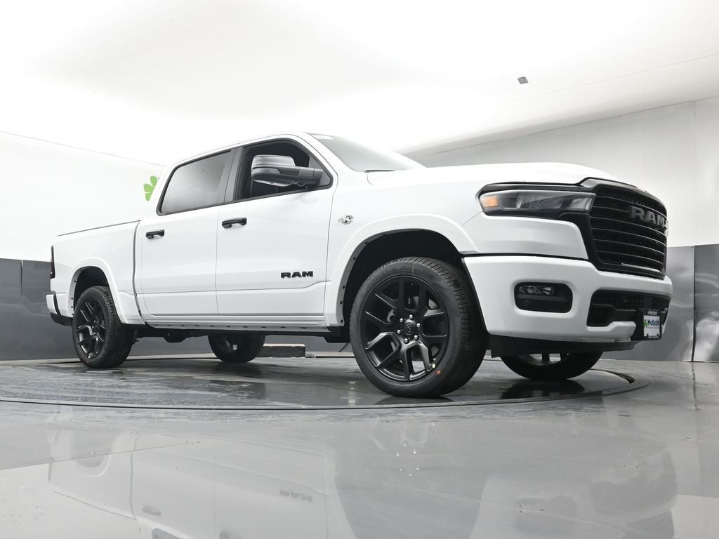 New 2026 Bright White Clear-Coat Exterior Paint RAM Laramie image 26