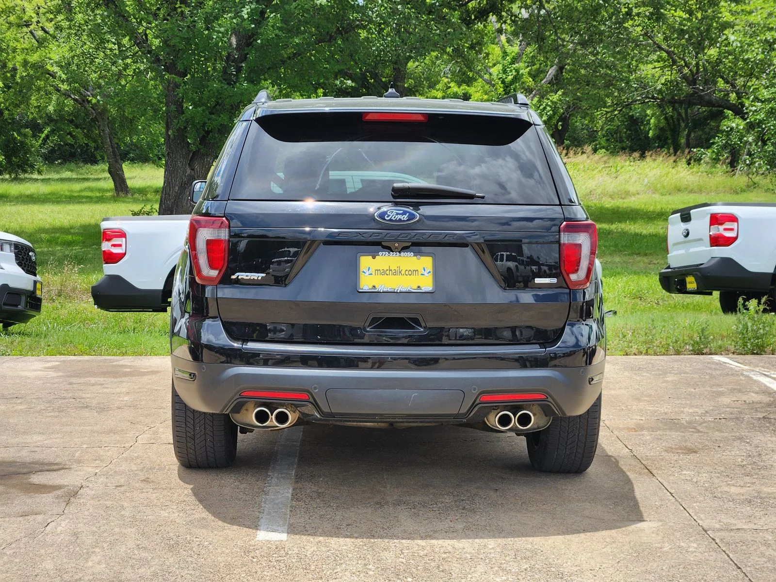 Used 2018 Black Ford Sport image 5