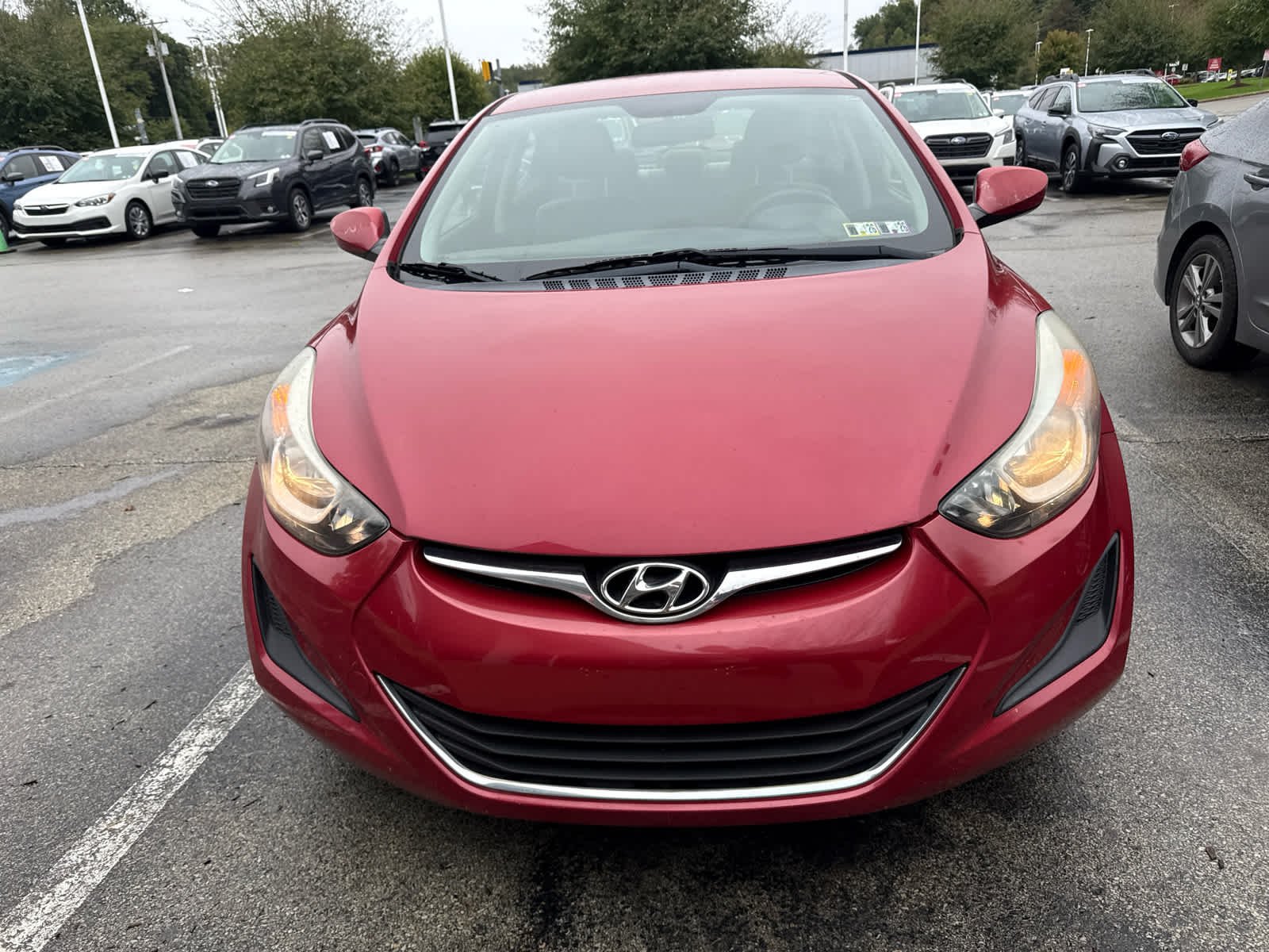 Used 2016 Hyundai Elantra SE with VIN KMHDH4AE1GU543335 for sale in Monroeville, PA