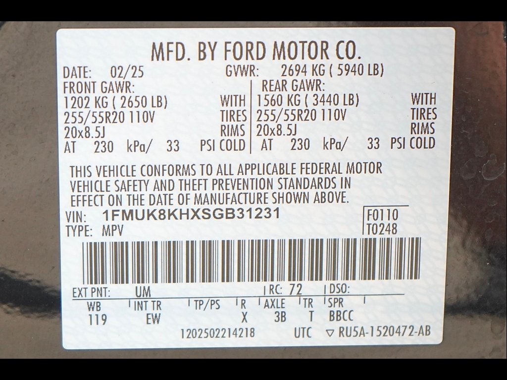 Used 2025 Agate Black Ford ST-Line image 30