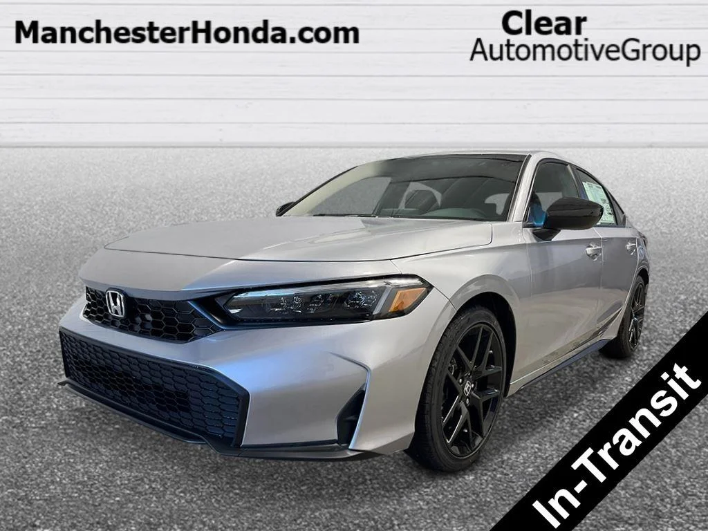 New 2026 Solar Silver Metallic Honda Sport image 1