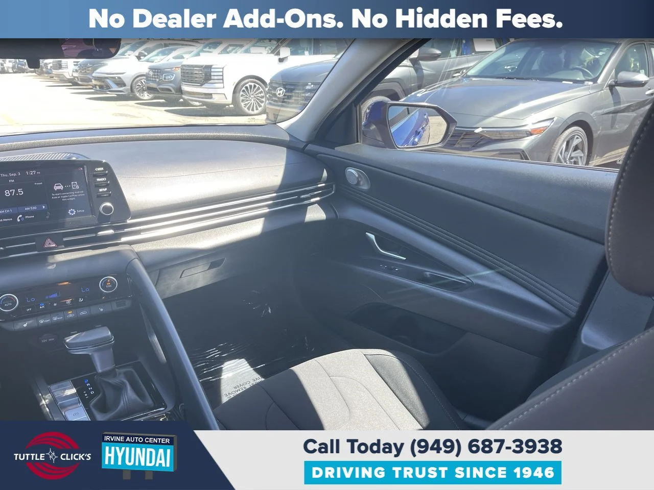Used 2022 Intense Blue HYUNDAI SEL image 3