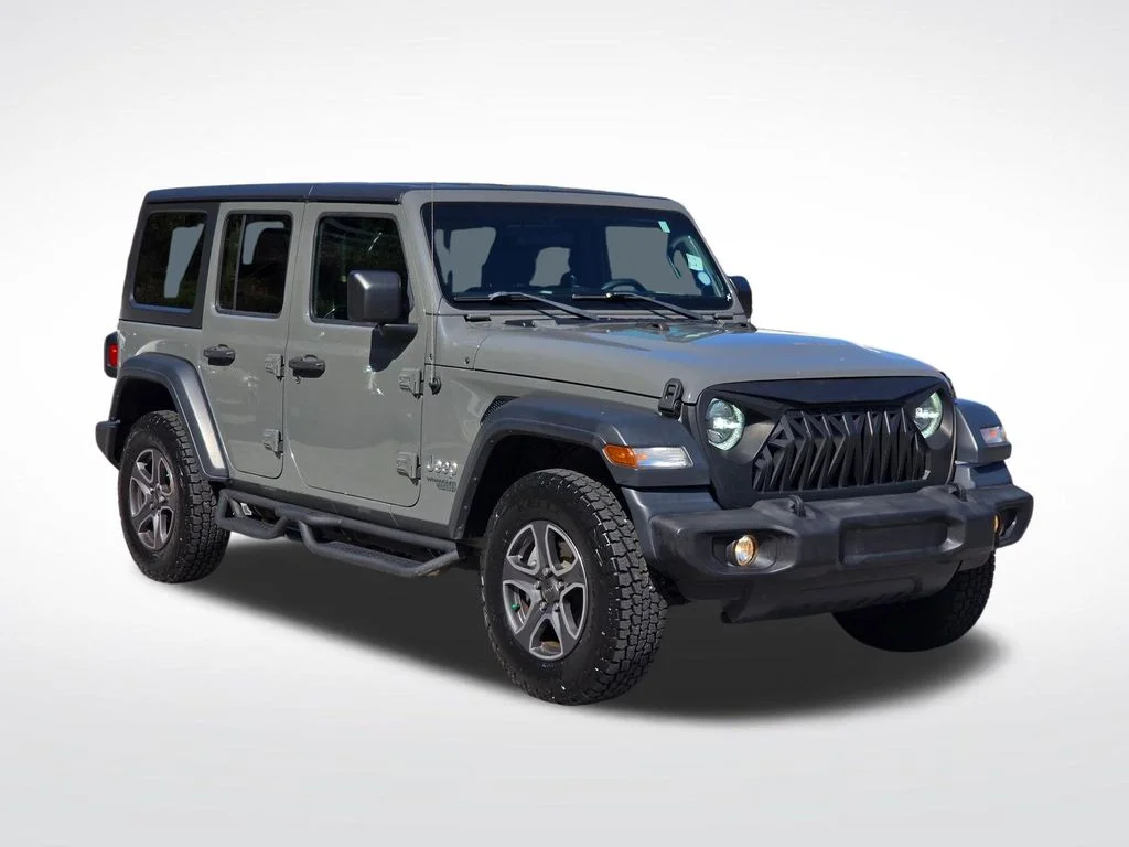 Used 2018 Gray Jeep Unlimited Sport S image 13