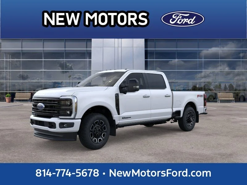New 2026 Star White Metallic Tri-Coat Ford F-250® Platinum® image 1