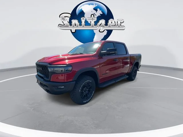 New 2026 Molten Red Pearl-Coat Exterior Paint RAM Rebel image 9