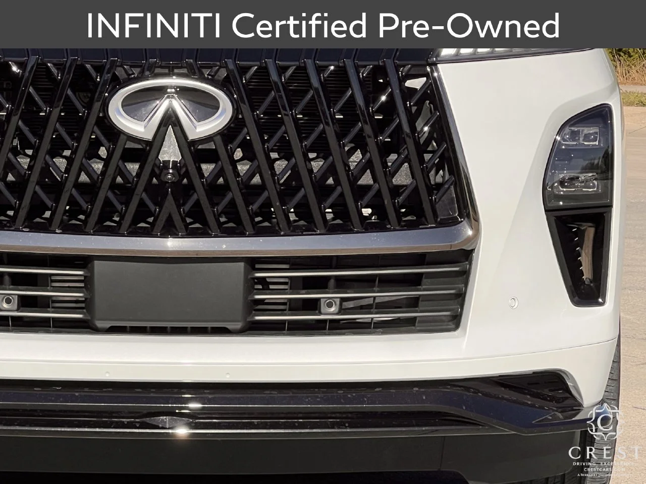Certified Used 2026 Radiant White INFINITI SPORT image 11