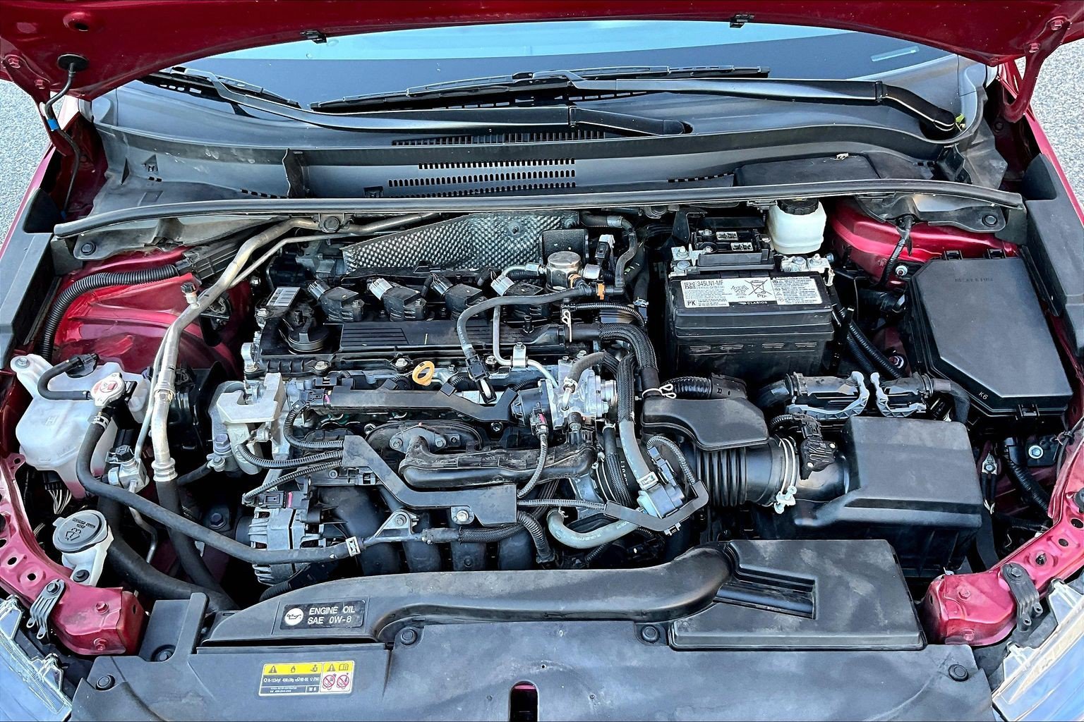 Used 2024 Red Toyota LE image 26