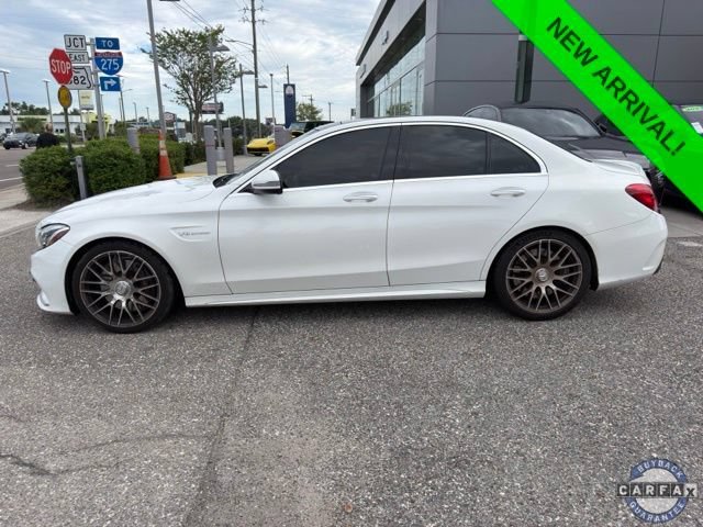 Used 2017 Polar White Mercedes-Benz AMG® C 63 image 16