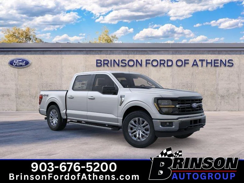 New 2026 Iconic Silver Metallic Ford XLT image 7