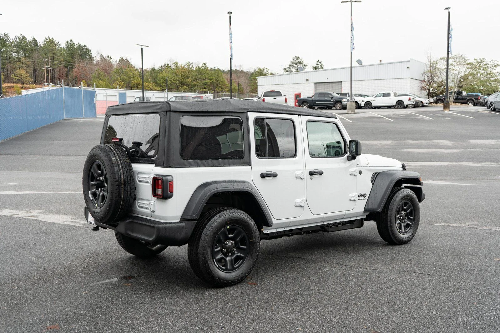 New 2026 Bright White Clearcoat Jeep Sport image 10