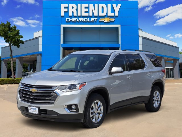 Used 2021 SILVER ICE METALLIC Chevrolet LT Cloth image 3