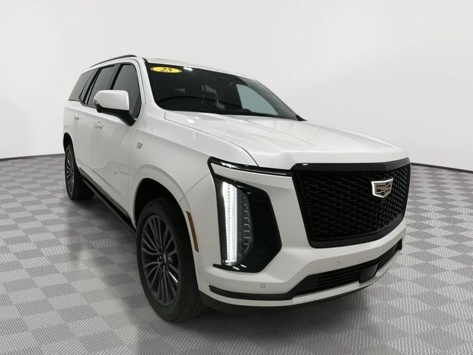 Used 2025 Crystal White Tricoat Cadillac Sport Platinum image 7
