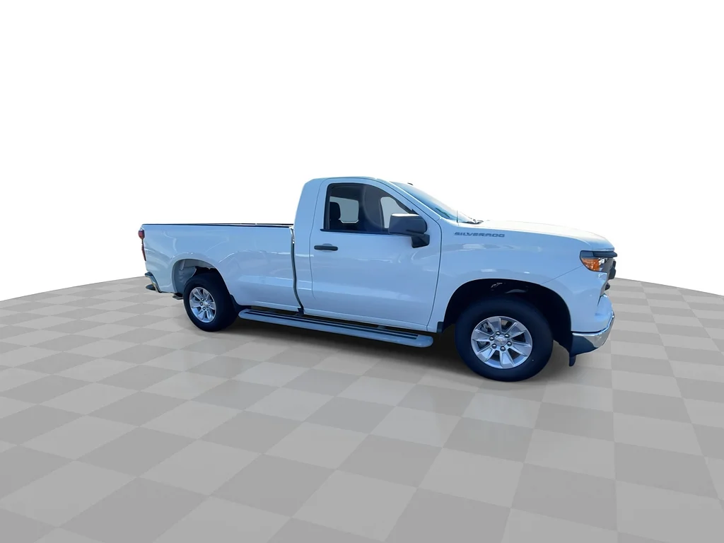 Certified Used 2025 Summit White Chevrolet Work Truck image 3