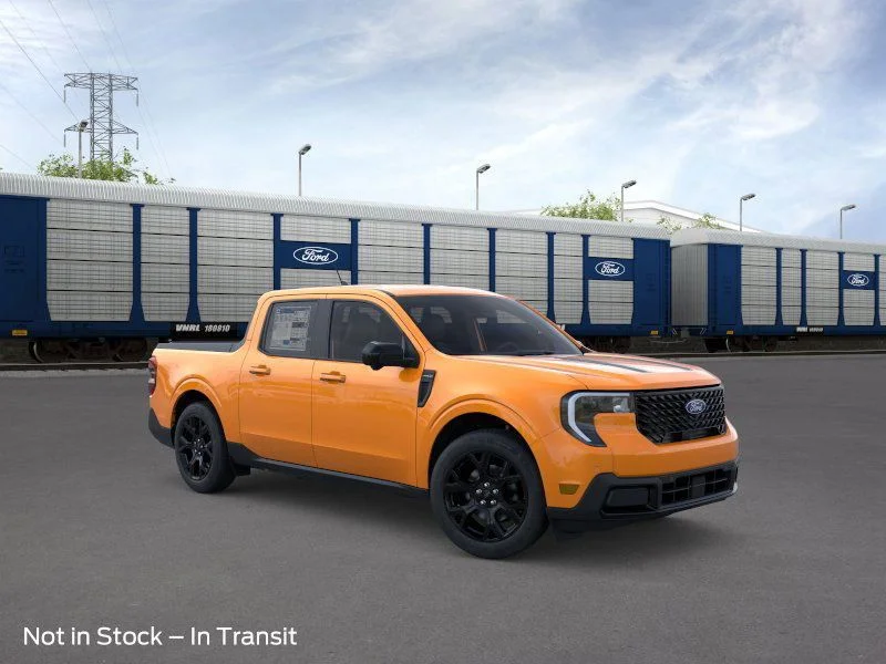 New 2026 Orange Fury Metallic Tri-Coat Ford Lariat image 7