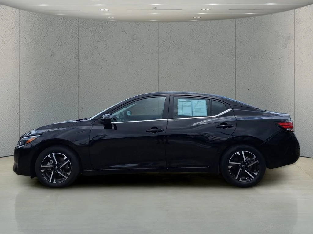 Certified Used 2025 Black Nissan SV image 8