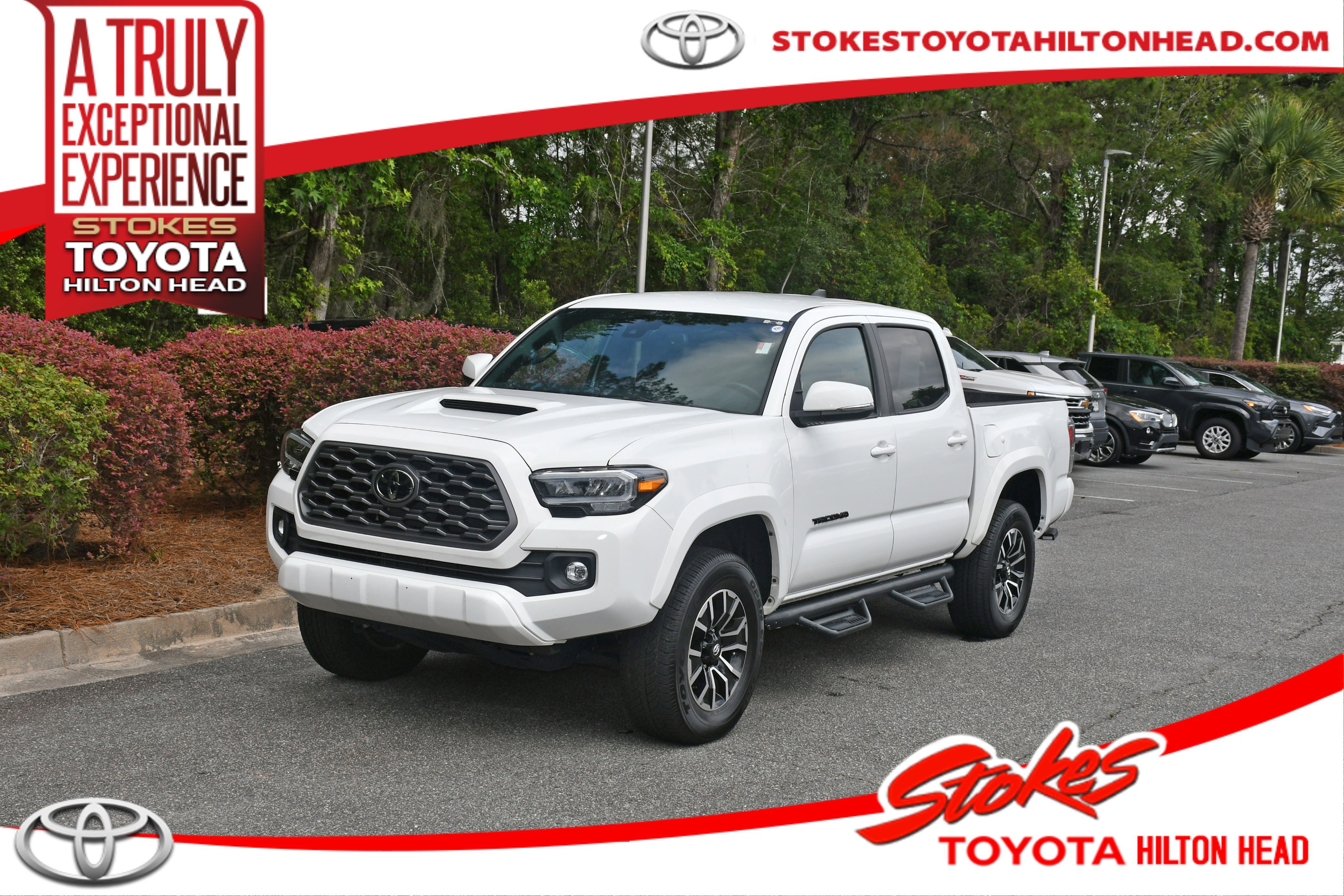Used 2023 White Toyota TRD Sport image 1