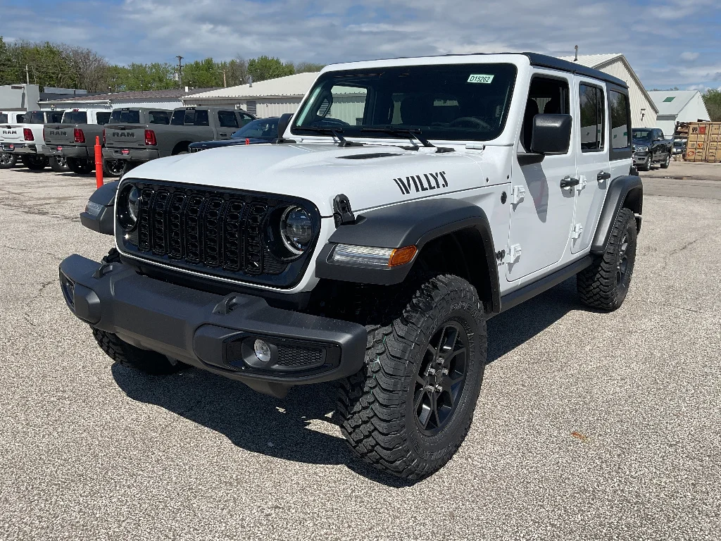 New 2026 Bright White Clearcoat Jeep Willys image 3