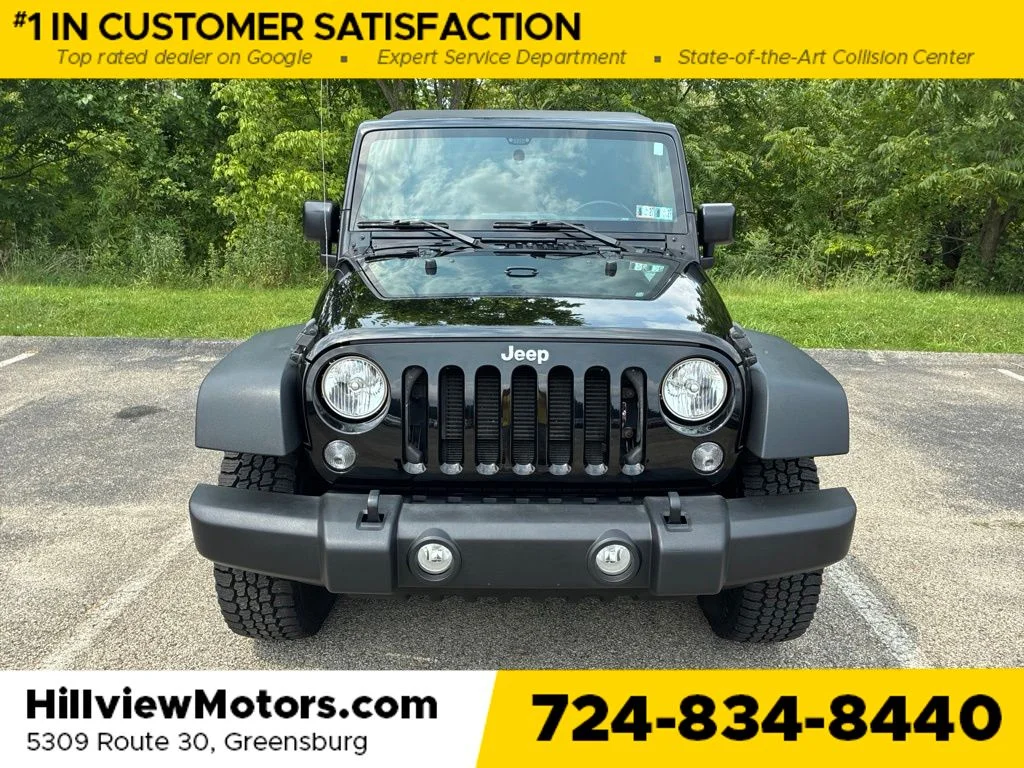 Certified Used 2016 Black Clearcoat Jeep Unlimited Sport image 10