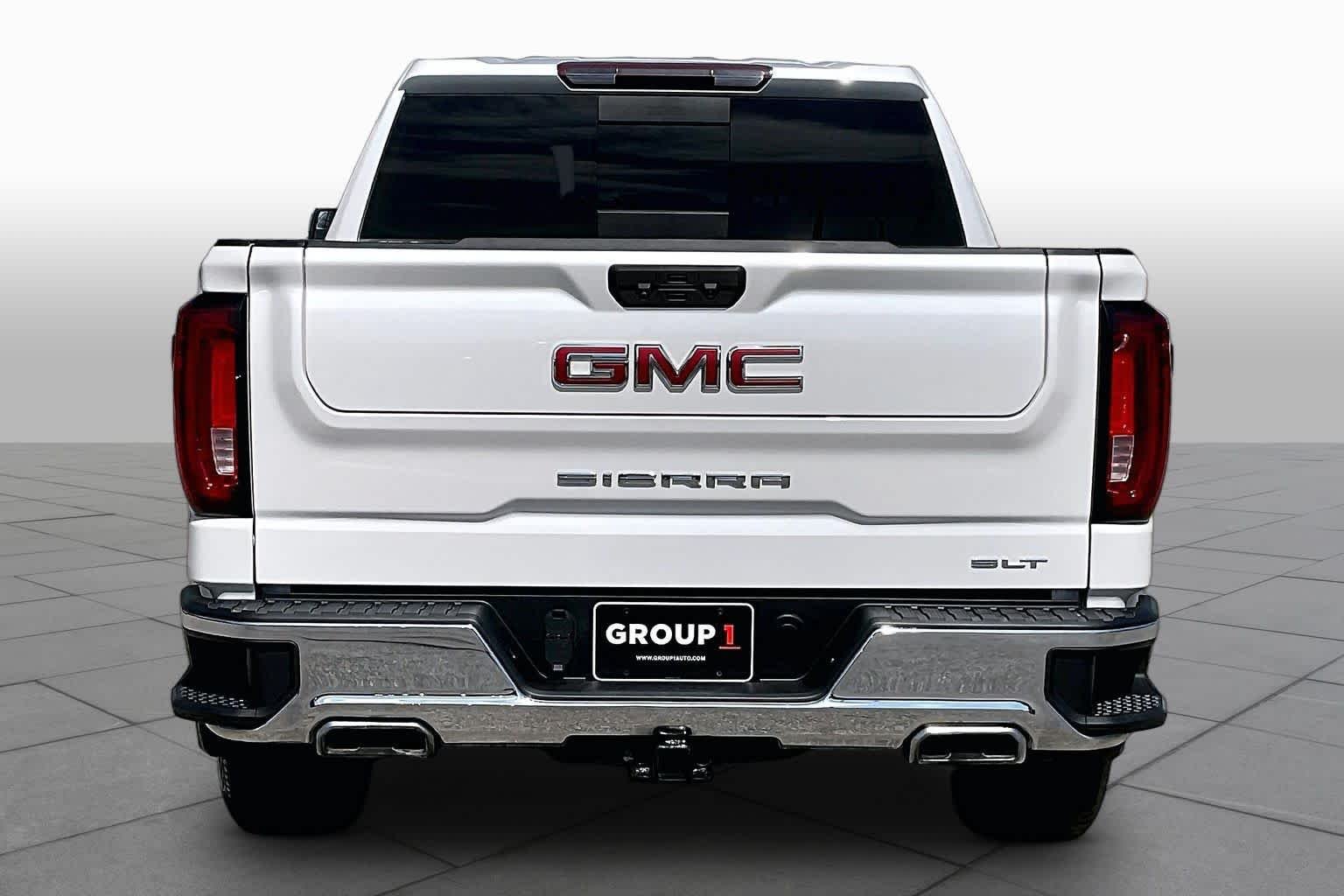 Used 2024 White Frost Tricoat GMC SLT image 5