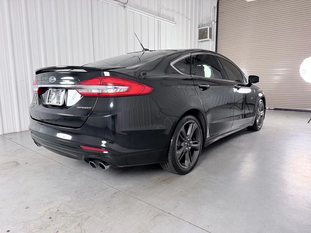 Used 2017 Shadow Black Ford Sport image 5