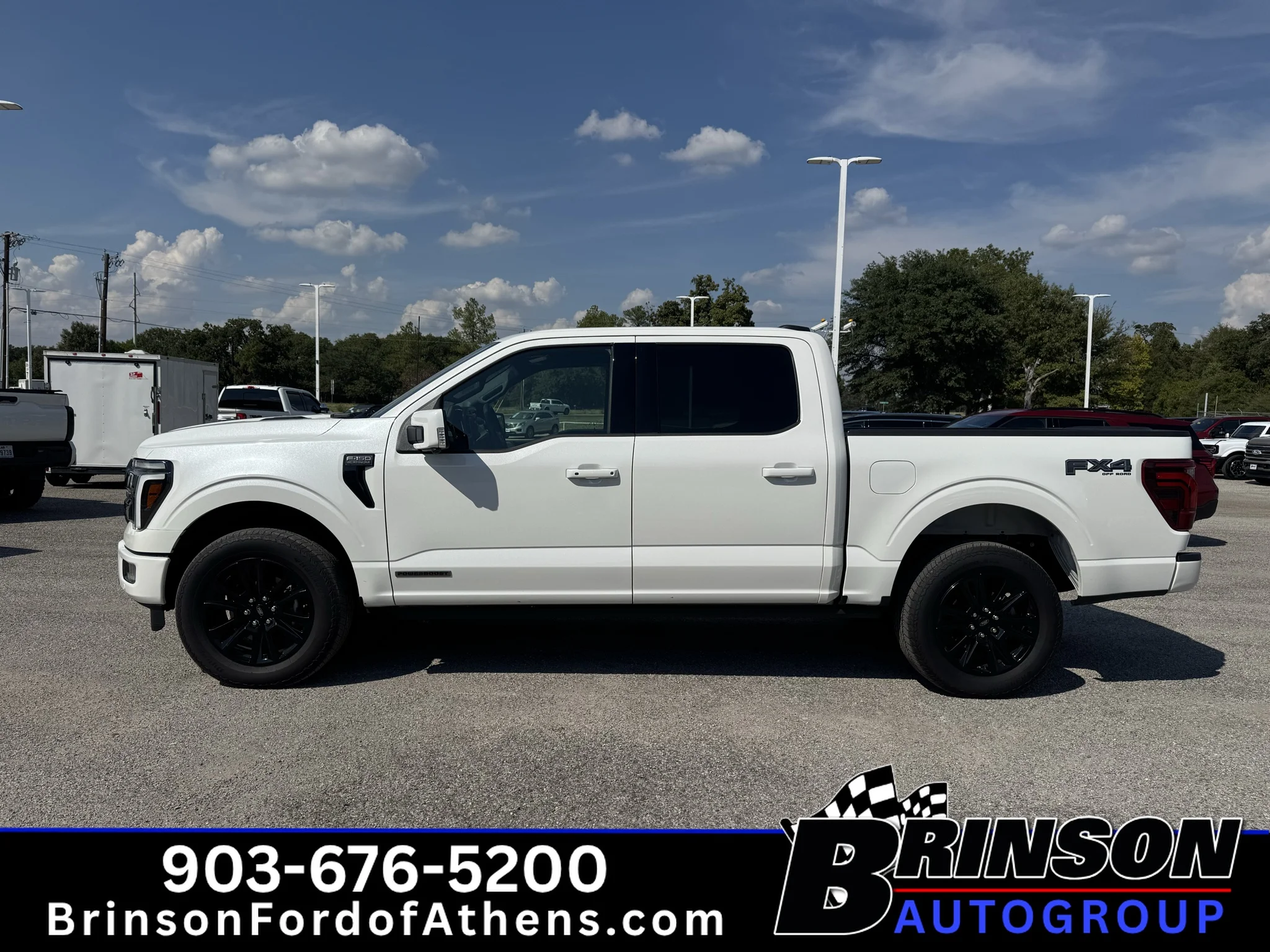 Certified Used 2025 Star White Metallic Tri-Coat Ford Platinum image 8