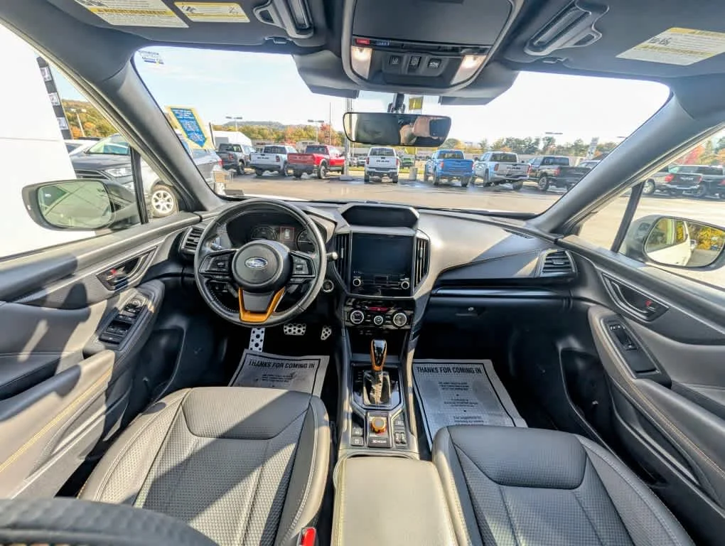 Used 2023 Crystal White Pearl Subaru Wilderness image 8