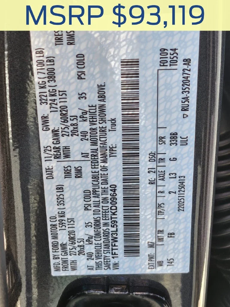New 2026 Carbonized Gray Metallic Ford XLT image 41