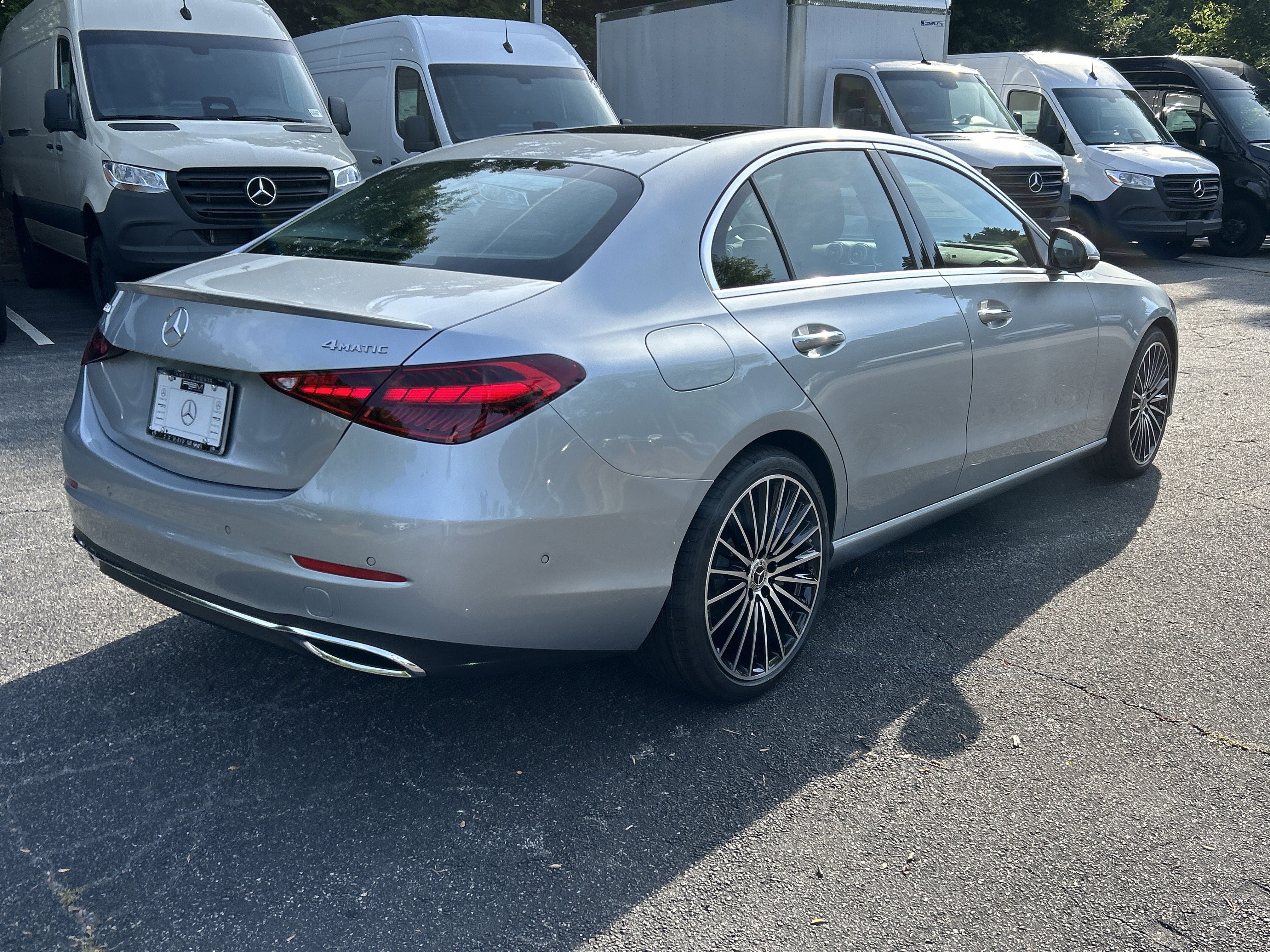 New 2026 Cirrus Silver Metallic Mercedes-Benz C 300 4MATIC® Sedan image 6