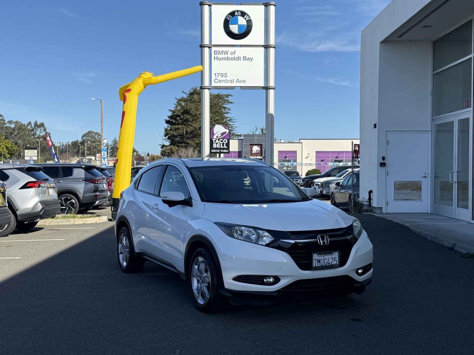 Used 2016 Honda HR-V EX-L with VIN 3CZRU5H7XGM701558 for sale in McKinleyville, CA