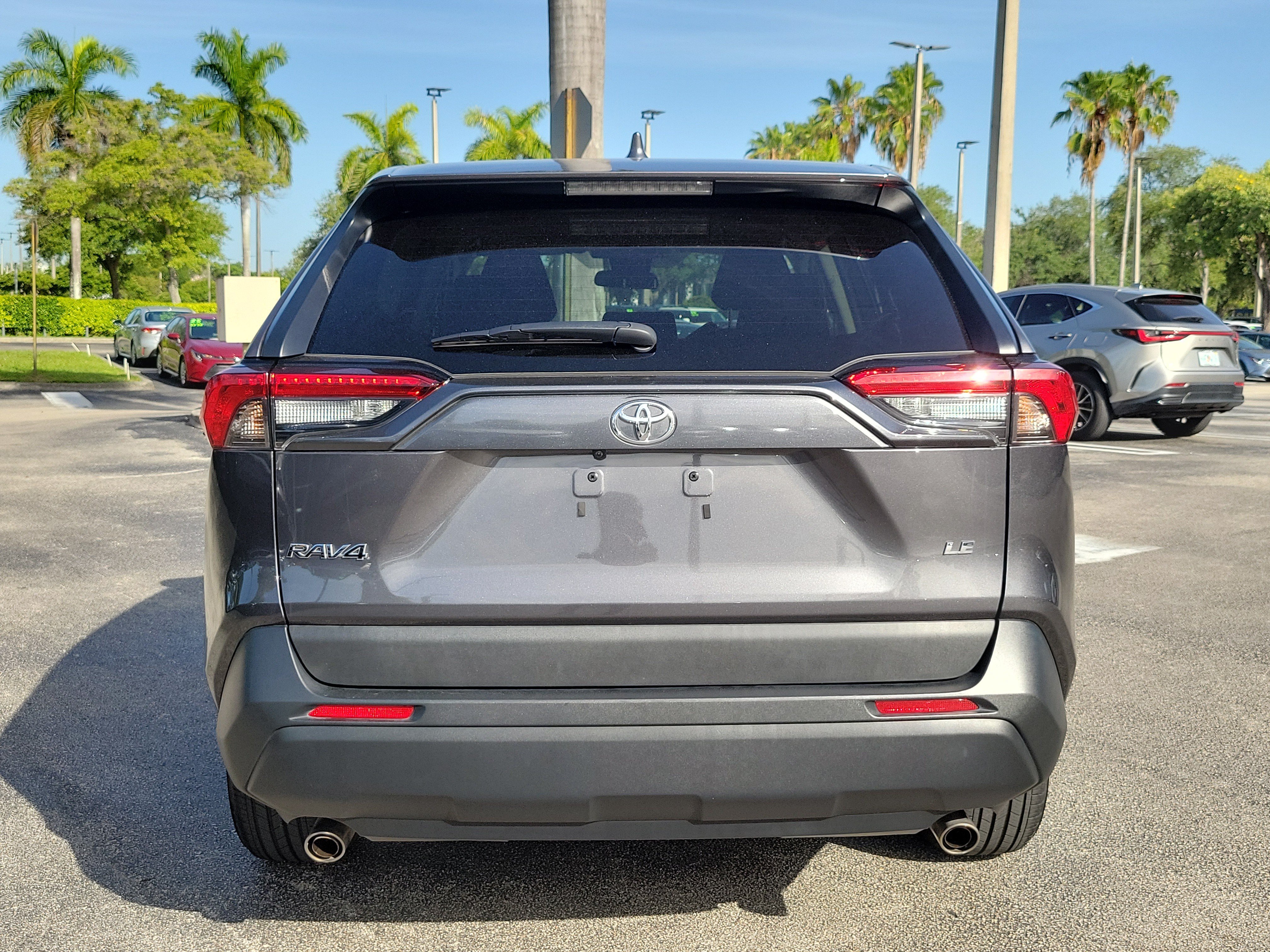 Used 2024 Magnetic Gray Metallic Toyota LE image 6