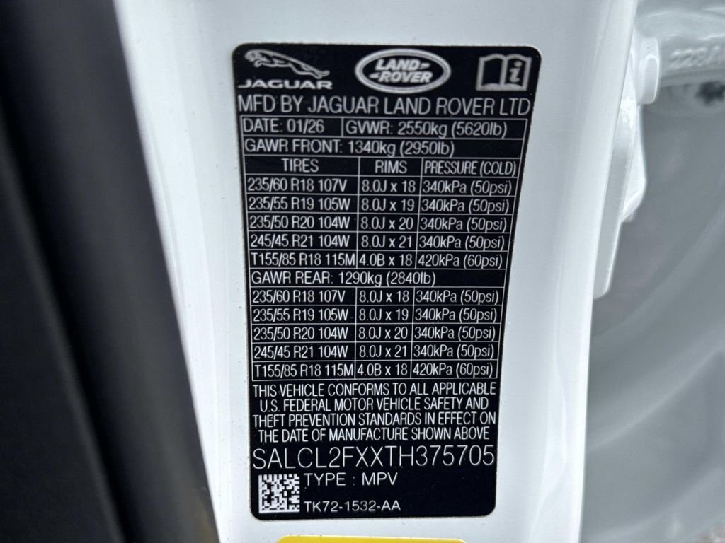 New 2026 Fuji White Land Rover Landmark Edition image 30