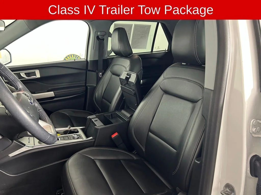 Certified Used 2023 White Metallic Ford XLT image 11