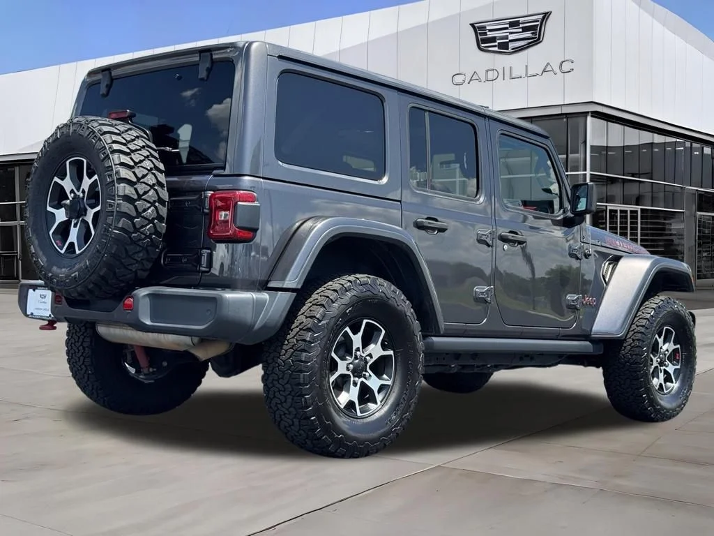 Used 2020 Gray Jeep Unlimited Rubicon image 8