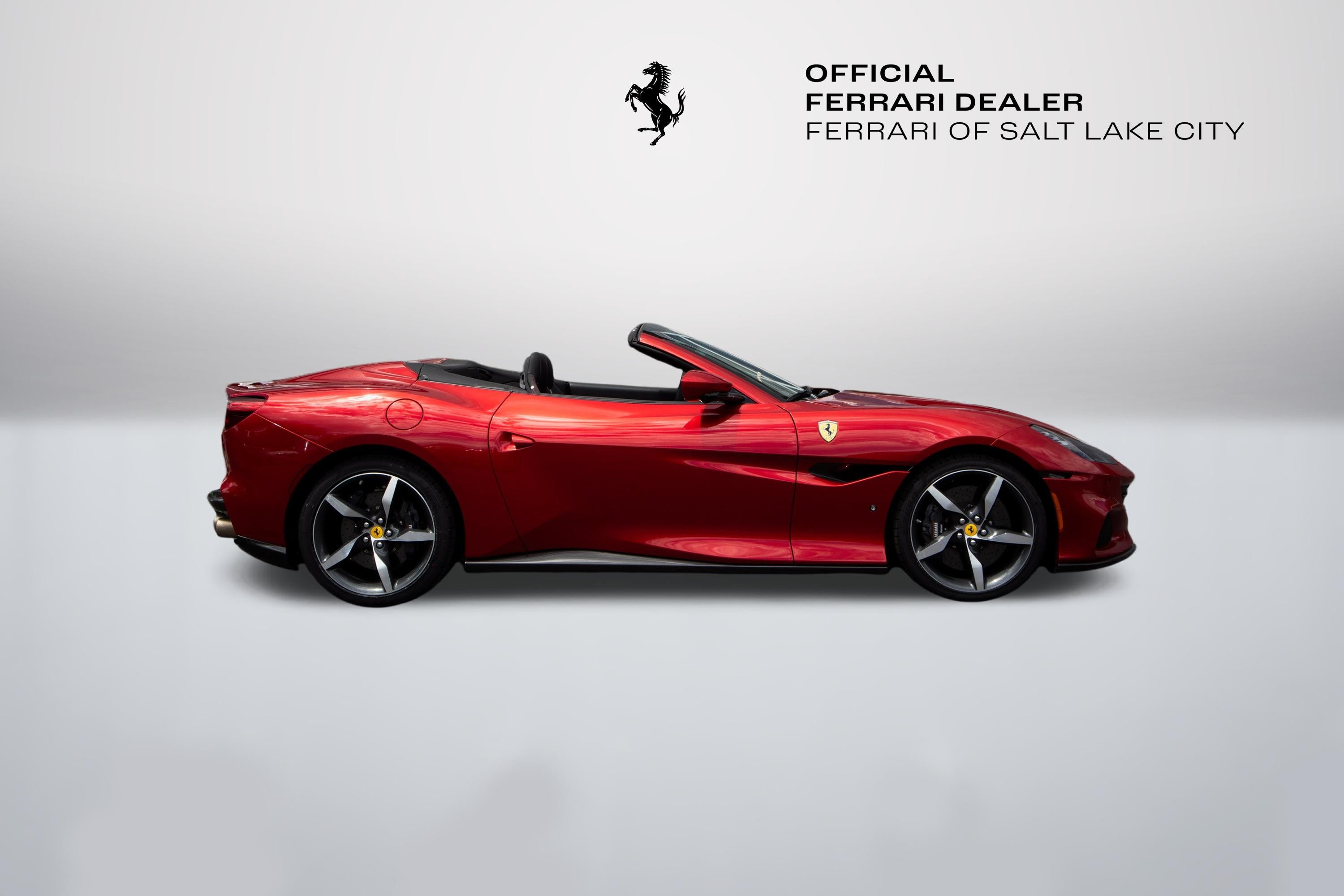 Used 2022 Rosso Portofino Ferrari Convertible image 7