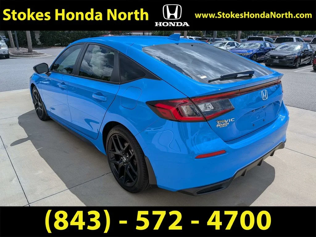 Certified Used 2025 Blue Honda Sport image 3