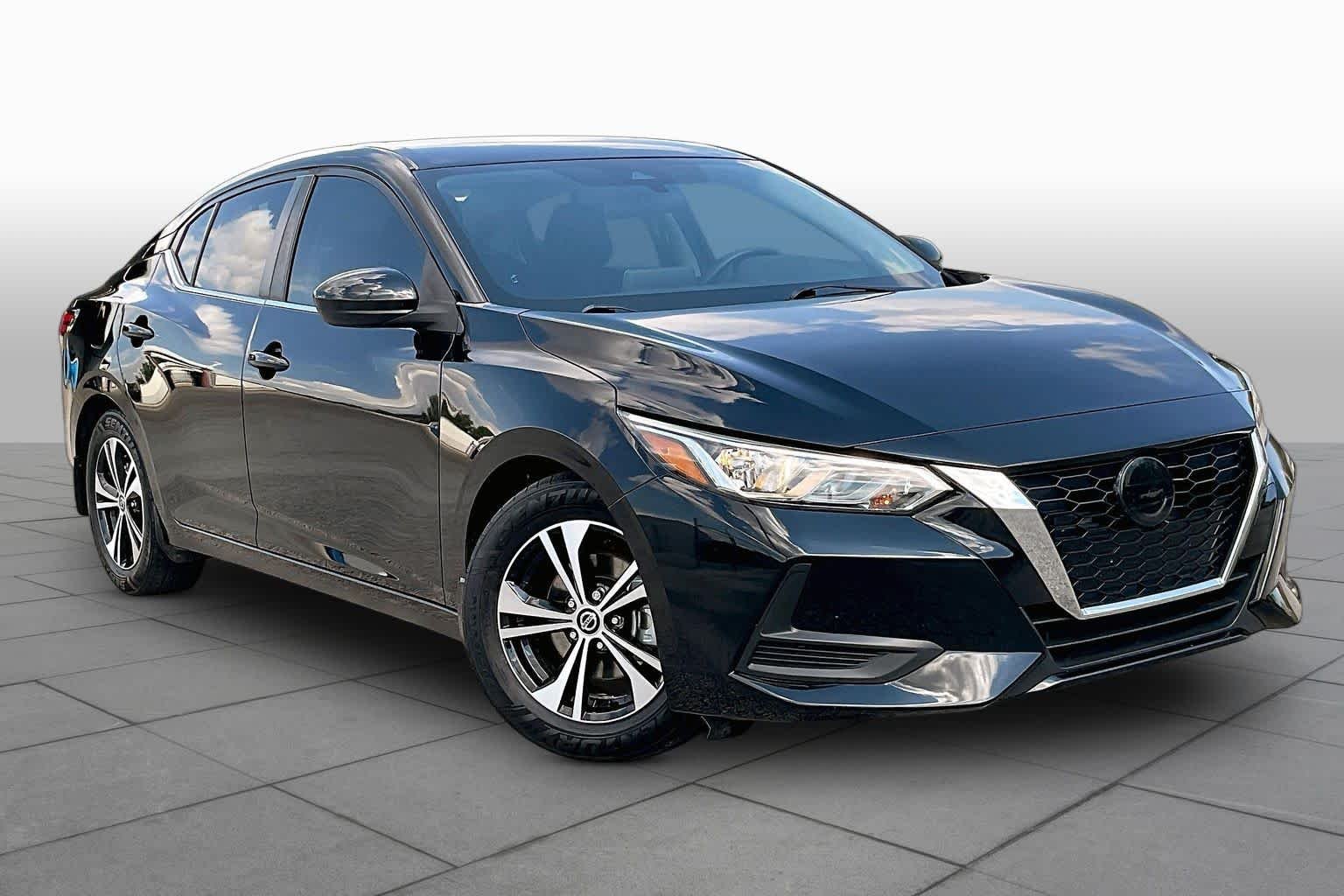Used 2021 Super Black Nissan SV image 3