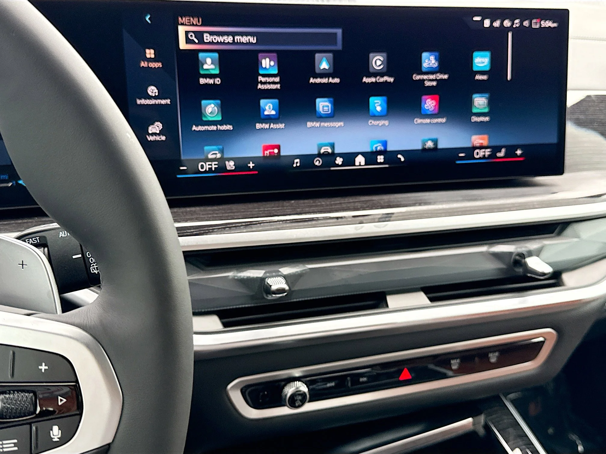 New 2026 Black Sapphire Metallic BMW xDrive50e image 27