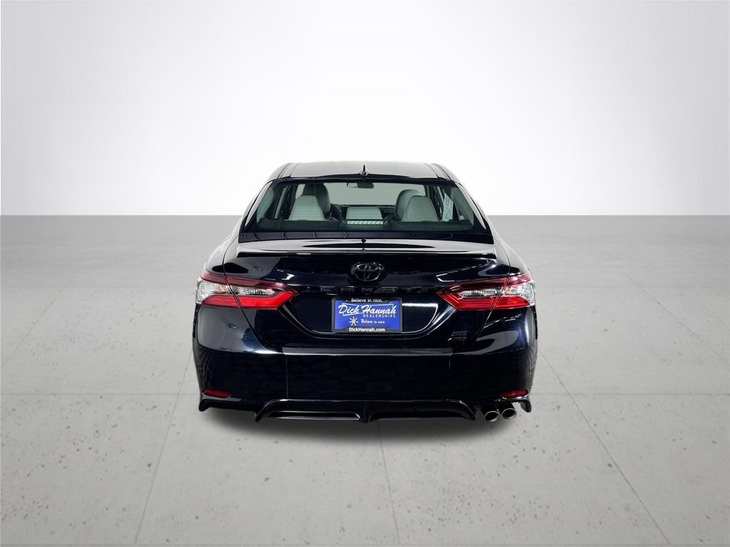 Used 2023 Midnight Black Metallic Toyota SE image 7
