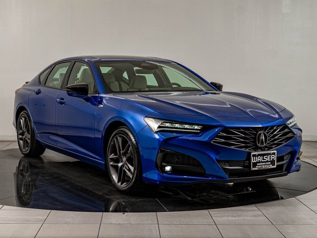 Used 2025 Apex Blue Pearl Acura A-Spec Package image 11