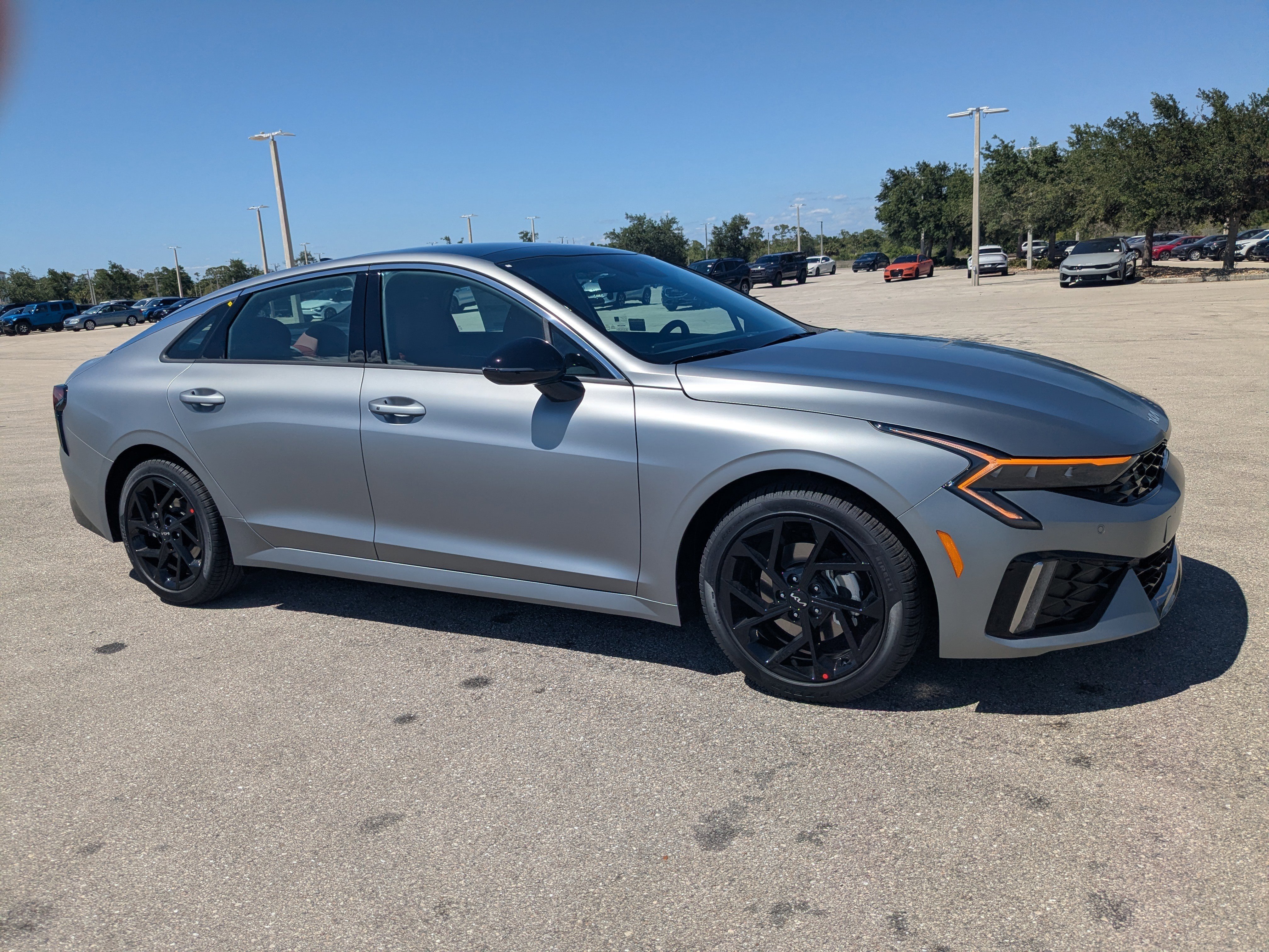New 2026 Steel Matte Gray Kia GT-Line FWD image 2