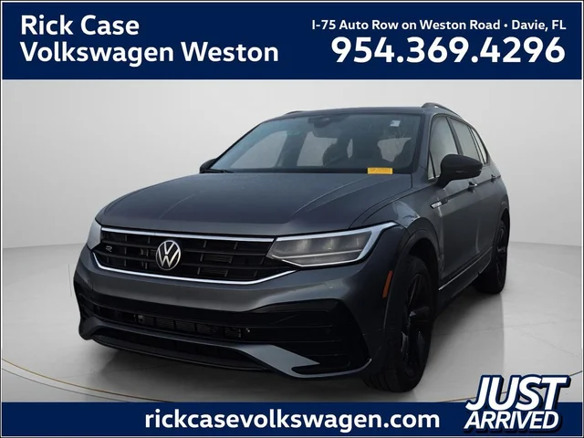 2024 Volkswagen Tiguan 2.0T SE R-Line Black